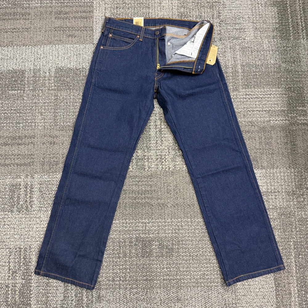 Levi's 557 Western Straight Jeans Mens 32x30 Blue Dark Wash Denim